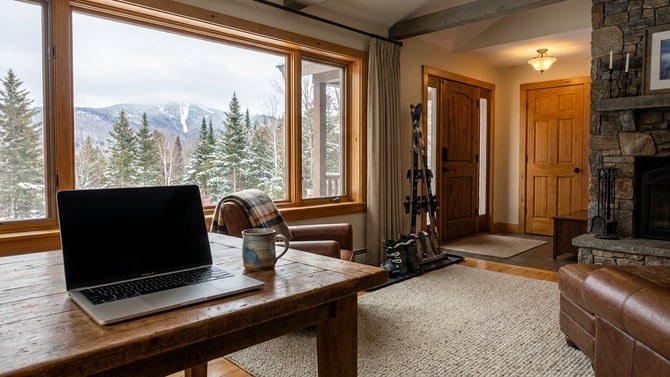 Working Remotely From Killington: Wifi, Coworking and Skiing at Lunch